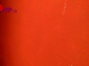 Casada se exibindo no restaurante com um vestido curtinho, marido filma 11/16