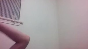 POV Transgirl Gooey Cum-Eating
