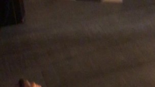 College girl with huge ass gets fucked doggy in the mirror