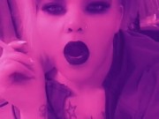 Smoking and looking sexy