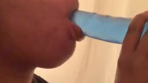 Best GAG REFLEX ever! - Choking On My Dildo
