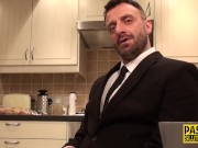 Restrained milf submissive fucked for cum 2/16