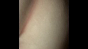 Hot, horny, pussy masturbating while full of cum