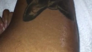 Daddy oiled me up and Fucked my face 