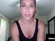 Young Babe Kimber Lee Sucks Your Hard Horny Cock! 2/16