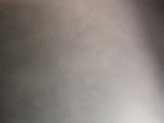Jerks Off with Vibrator in Ass and TV on, while everybody is home