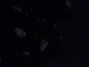 Naughty Public Night Time Piss- I Made A BIG Puddle! 3/16