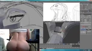 Femboy dev stream: made a snake~ (fap at ~50:52)