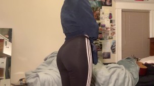 Cute Teen Stripping and Touching Herself