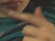 Just ate fun dip & playing with my boobs  14/16