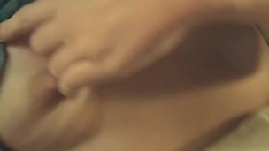 Just ate fun dip & playing with my boobs 