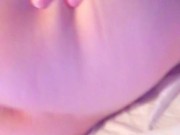 SEXY BRUNETTE MILF RUBBING AND TOUCHING HER BODY 14/16