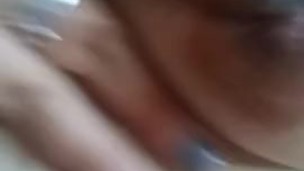 Playing with my titties again and a5