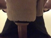 Big cock cums in 90 seconds fucking flesh light 