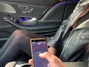 Публичная маструбация с Ловенс Луш в такси и в ресторане 8/16