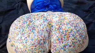 BBW Kourtney Cakes Birthday Cake booty Preview