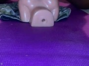 Virgin cock cumming after edging (sexy moaning orgasm)