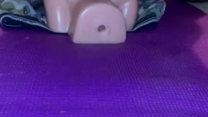 Virgin cock cumming after edging (sexy moaning orgasm)