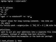 Linux Time Saving Tip: Use Bash Aliases for Commands! - Screenshot 10 of 16 - HD