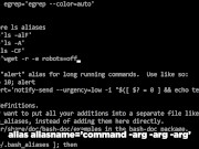 Linux Time Saving Tip: Use Bash Aliases for Commands! - Screenshot 9 of 16 - HD