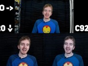 Logitech BRIO 4k vs. C922 vs. C920 1080p Quality Comparison in STUDIO light 1/16