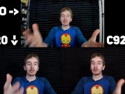 Logitech BRIO 4k vs. C922 vs. C920 1080p Quality Comparison in STUDIO light 11/16