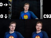 Logitech BRIO 4k vs. C922 vs. C920 1080p Quality Comparison in STUDIO light 13/16