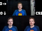 Logitech BRIO 4k vs. C922 vs. C920 1080p Quality Comparison in STUDIO light 16/16