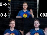 Logitech BRIO 4k vs. C922 vs. C920 1080p Quality Comparison in STUDIO light 2/16