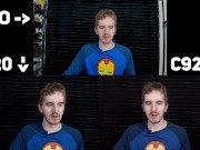 Logitech BRIO 4k vs. C922 vs. C920 1080p Quality Comparison in STUDIO light 3/16