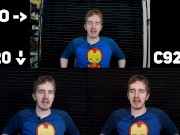 Logitech BRIO 4k vs. C922 vs. C920 1080p Quality Comparison in STUDIO light 6/16