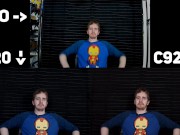 Logitech BRIO 4k vs. C922 vs. C920 1080p Quality Comparison in STUDIO light 7/16