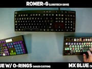 MECHANICAL SWITCH SOUND COMPARISON - Binaural Audio 2/16