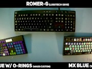 MECHANICAL SWITCH SOUND COMPARISON - Binaural Audio 4/16