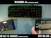 MECHANICAL SWITCH SOUND COMPARISON - Binaural Audio 5/16