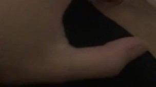 Puffy wet pussy gets fingered