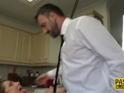 Bound and dominated curvy babe pounded 10/16