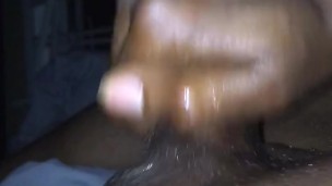 Baby oil stroking my dixk 
