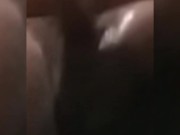 Playin with THE BIG BLACK COCK
