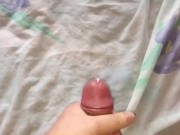Большой слоу-мо камшот после 7 дней воздержания - Screenshot 2 of 16 - Big Cumshot