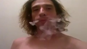 Topless Transgirl Multiple Serial Ohs; Vaping