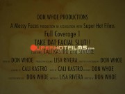 ghetto babe gets huge facial subscribe now to see it free! 16/16