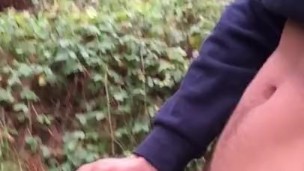 Thick Dick Cum In the Forrest