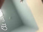 Teasing Myself at Work - Screenshot 16 of 16 - Pussy Play
