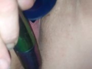 Playing with my pussy  being daddy's slut what would you like to do to me 