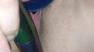 Playing with my pussy being daddy's slut what would you like to do to me 