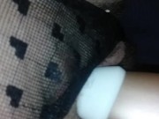 18 yr old Thick girl uses Satifyer pro 2 Shaking orgasm 