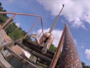 Leggings walk , pissing in mouth & pussy farts 6/16