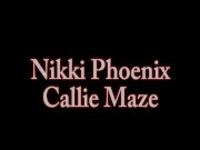 Punk Lesbos Nikki Phoenix & Callie Maze Orgasm While Fucking 2/16