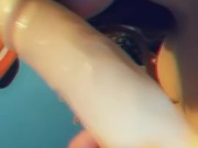 Babe show's that she can deep throat
